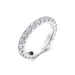 1.5 CT Round Full Eternity Lab Grown Diamond Wedding Band