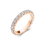 1.5 CT Round Full Eternity Lab Grown Diamond Wedding Band