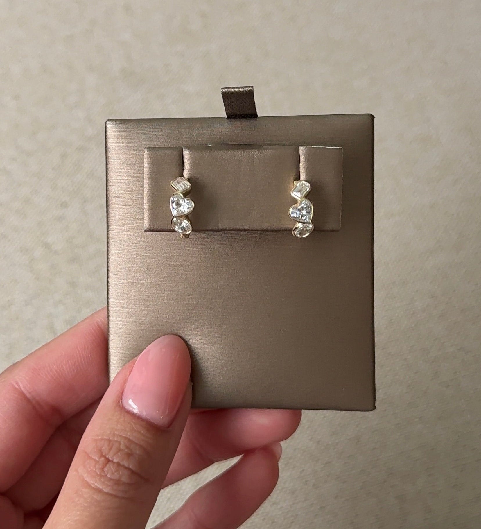 0.23 CT Round Lab Grown Diamond Stud Earrings