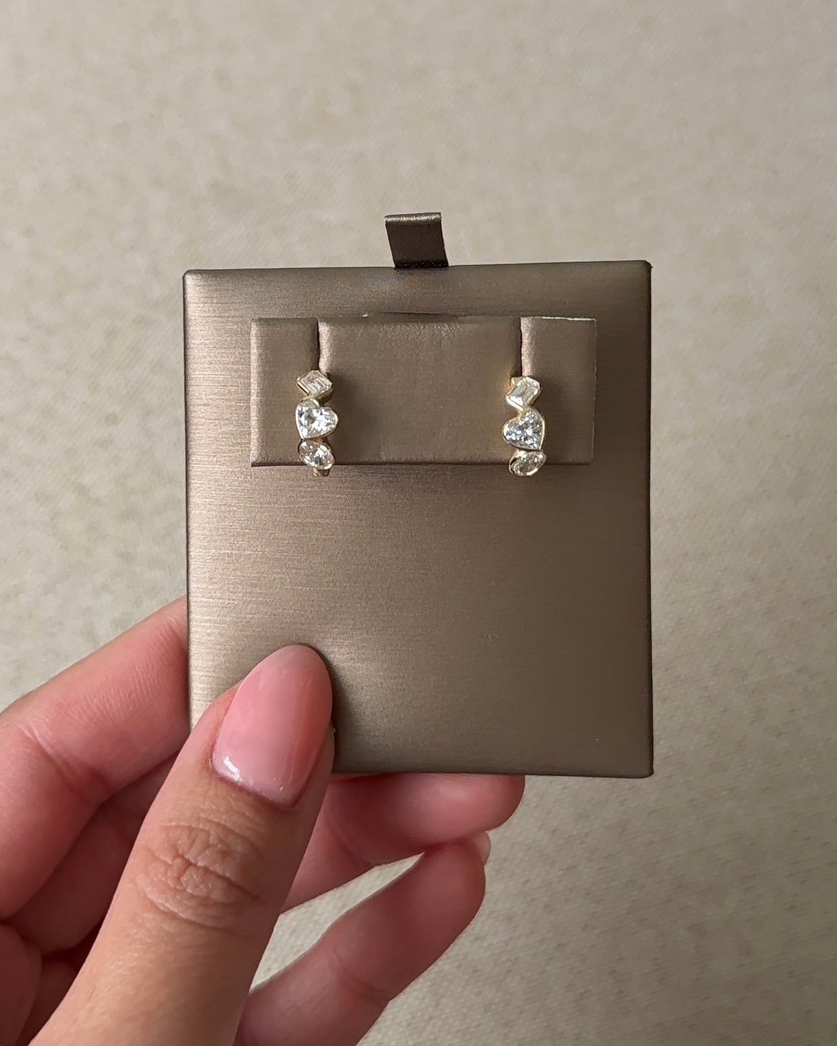 0.23 CT Round Lab Grown Diamond Stud Earrings