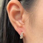 0.23 CT Round Lab Grown Diamond Stud Earrings