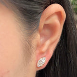 0.23 CT Round Lab Grown Diamond Stud Earrings