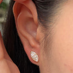0.23 CT Round Lab Grown Diamond Stud Earrings