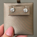 0.23 CT Round Lab Grown Diamond Stud Earrings