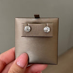 0.23 CT Round Lab Grown Diamond Stud Earrings
