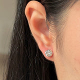 0.23 CT Round Lab Grown Diamond Stud Earrings