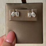 0.23 CT Round Lab Grown Diamond Stud Earrings