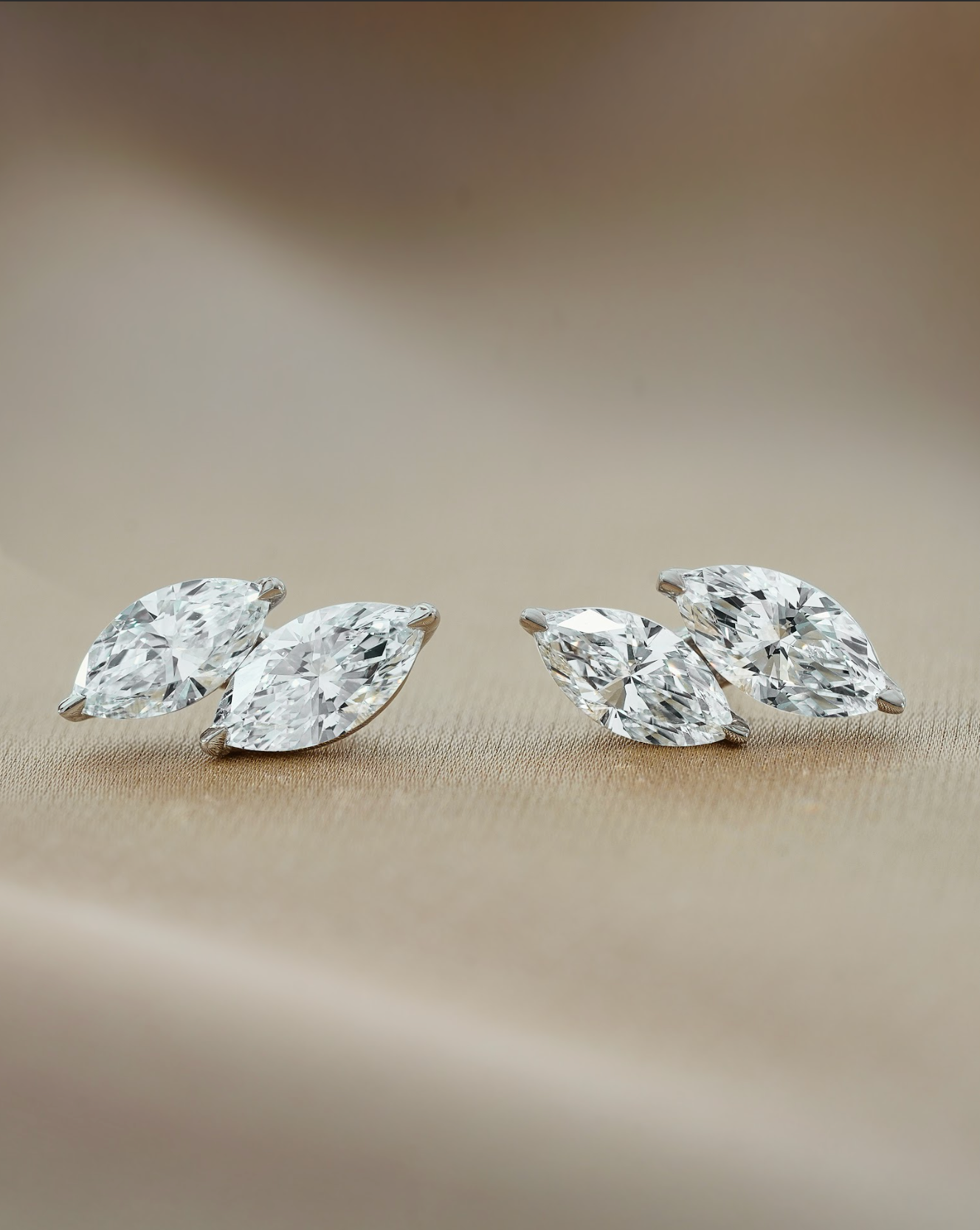 0.23 CT Round Lab Grown Diamond Stud Earrings