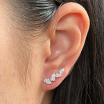 0.23 CT Round Lab Grown Diamond Stud Earrings