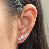 0.23 CT Round Lab Grown Diamond Stud Earrings