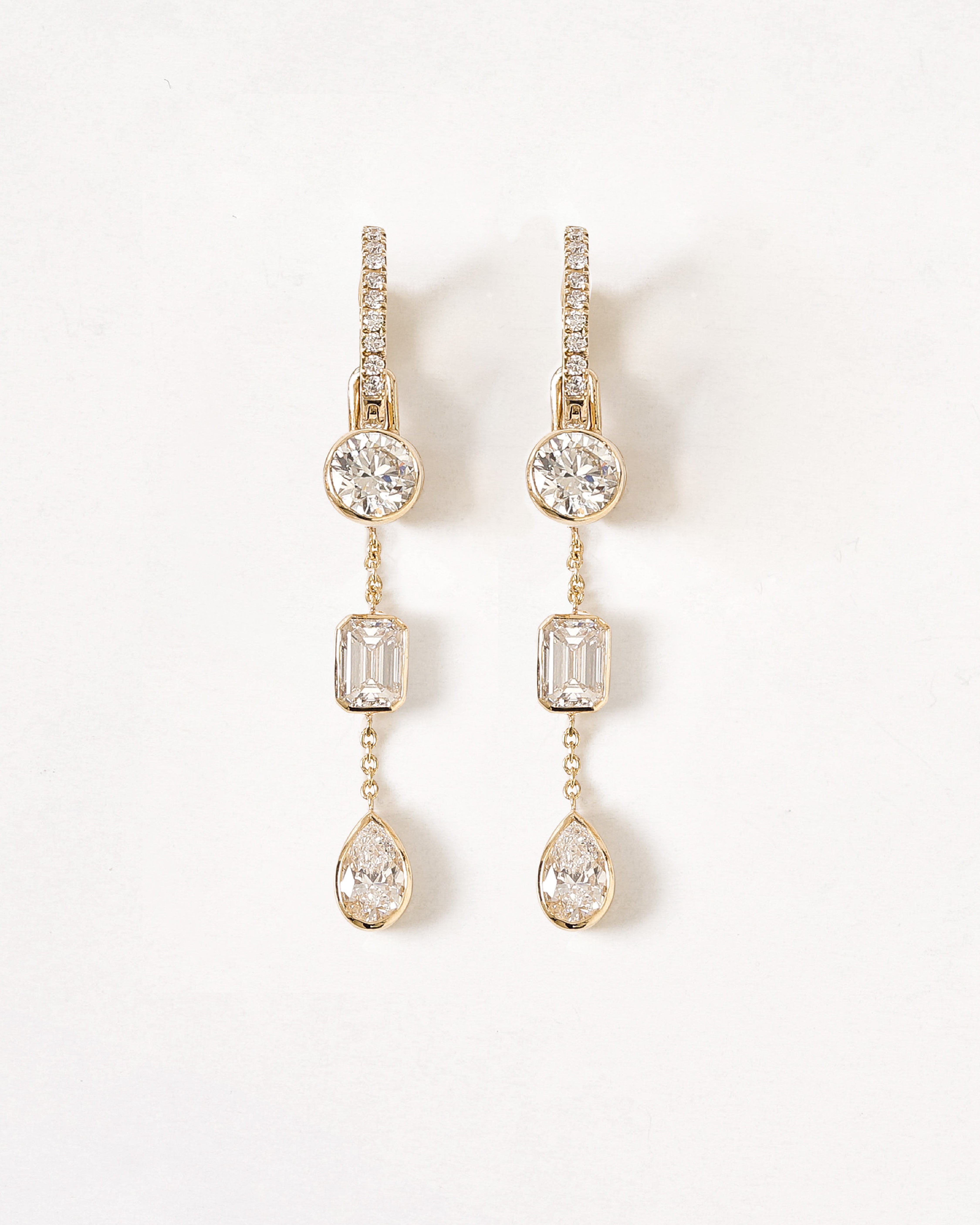 0.23 CT Round Lab Grown Diamond Stud Earrings