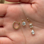 0.23 CT Round Lab Grown Diamond Stud Earrings