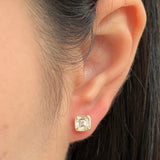 0.23 CT Round Lab Grown Diamond Stud Earrings