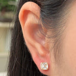 0.23 CT Round Lab Grown Diamond Stud Earrings