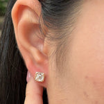0.23 CT Round Lab Grown Diamond Stud Earrings
