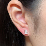 0.23 CT Round Lab Grown Diamond Stud Earrings