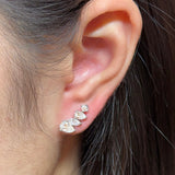 0.23 CT Round Lab Grown Diamond Stud Earrings