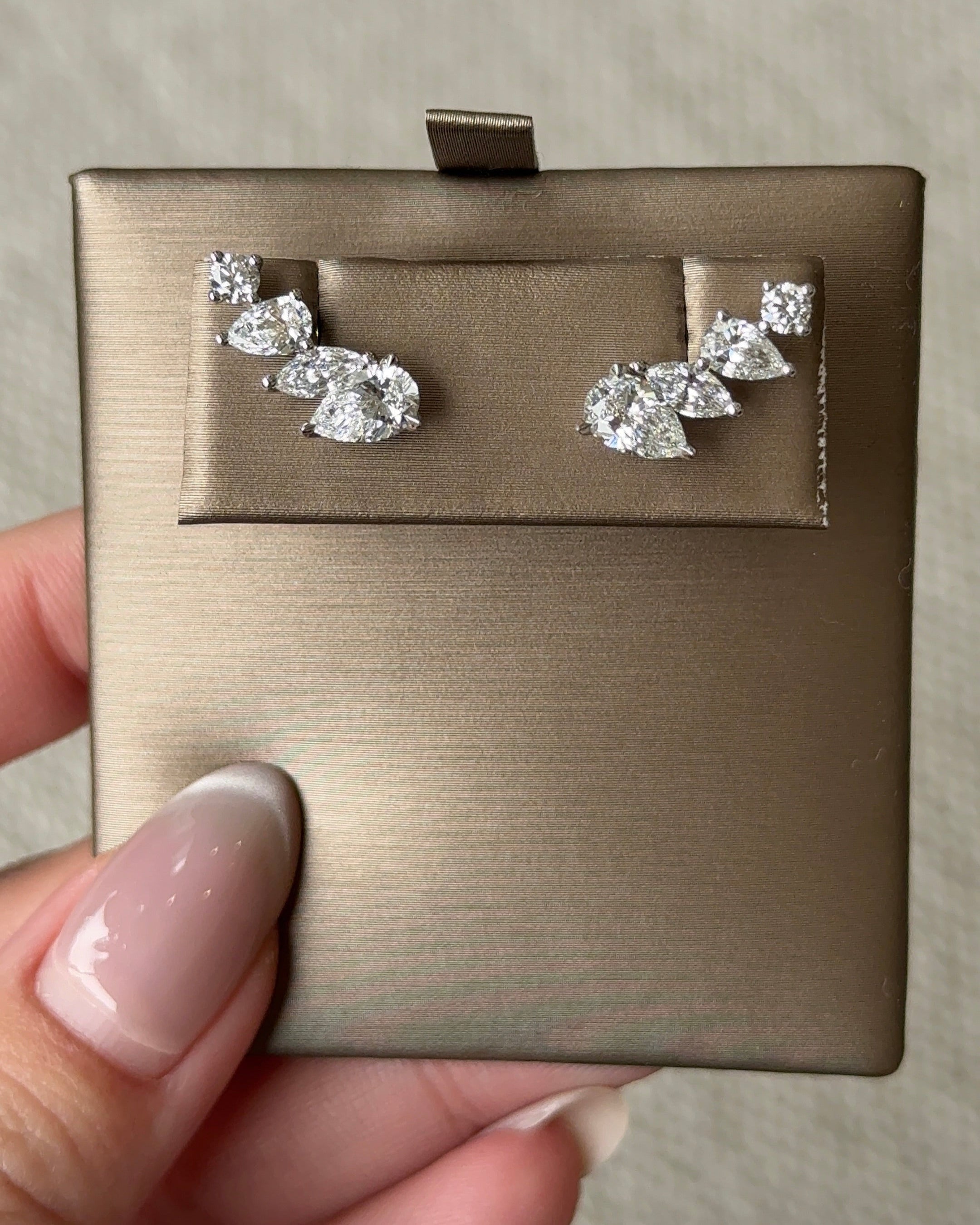 0.23 CT Round Lab Grown Diamond Stud Earrings