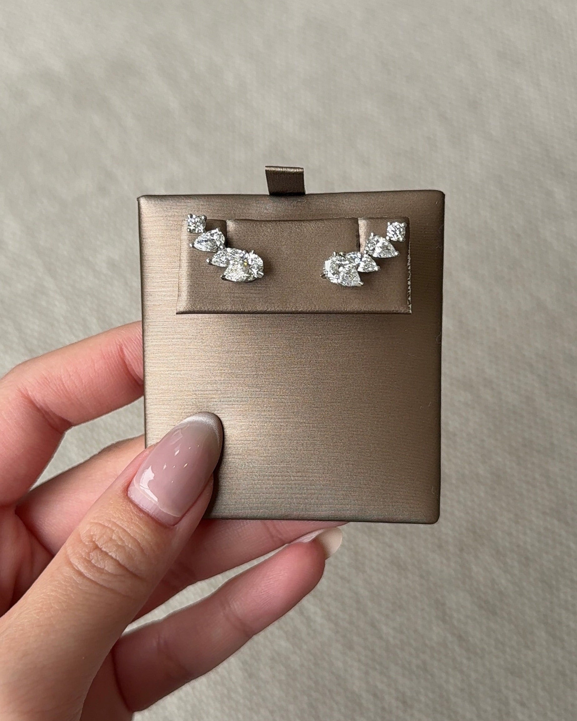 0.23 CT Round Lab Grown Diamond Stud Earrings