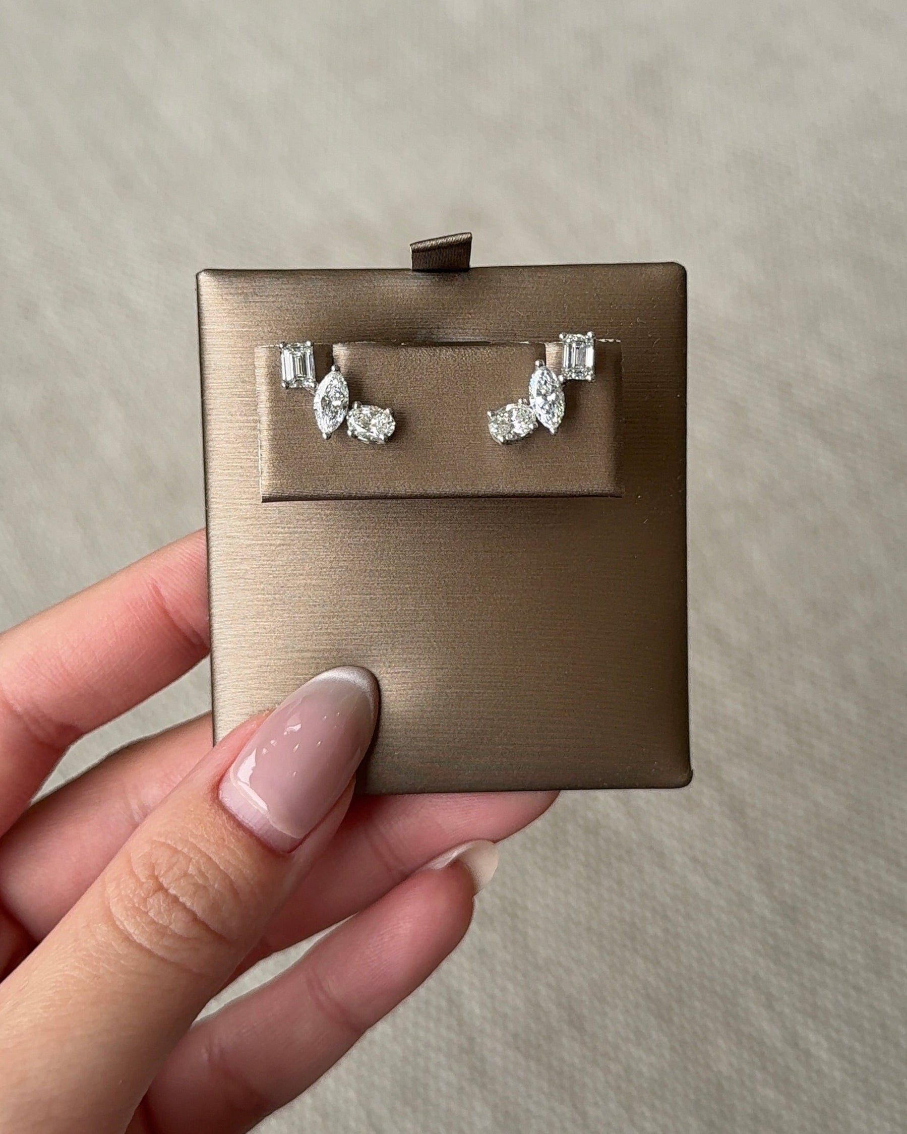 0.23 CT Round Lab Grown Diamond Stud Earrings