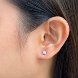 0.23 CT Round Lab Grown Diamond Stud Earrings