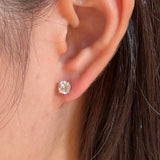 0.23 CT Round Lab Grown Diamond Stud Earrings