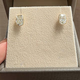 0.23 CT Round Lab Grown Diamond Stud Earrings