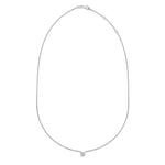 0.50 CT Round Solitaire Lab Grown Diamond Necklace