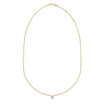 0.50 CT Round Solitaire Lab Grown Diamond Necklace