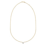 0.50 CT Round Solitaire Lab Grown Diamond Necklace