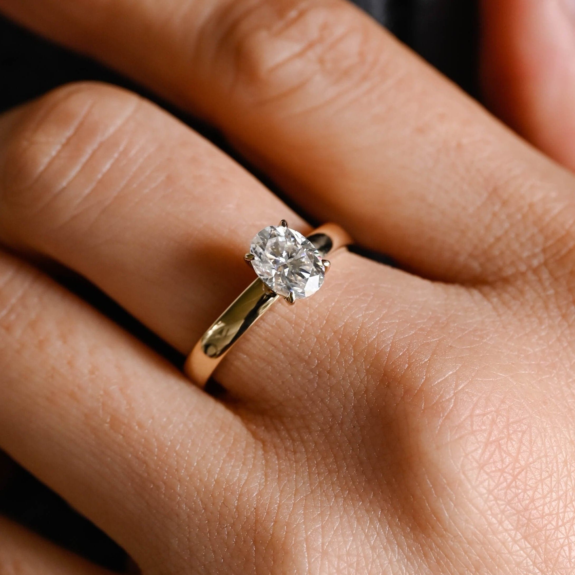 2 CT Emerald Pave Moissanite Engagement Ring