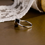 2 CT Emerald Pave Moissanite Engagement Ring