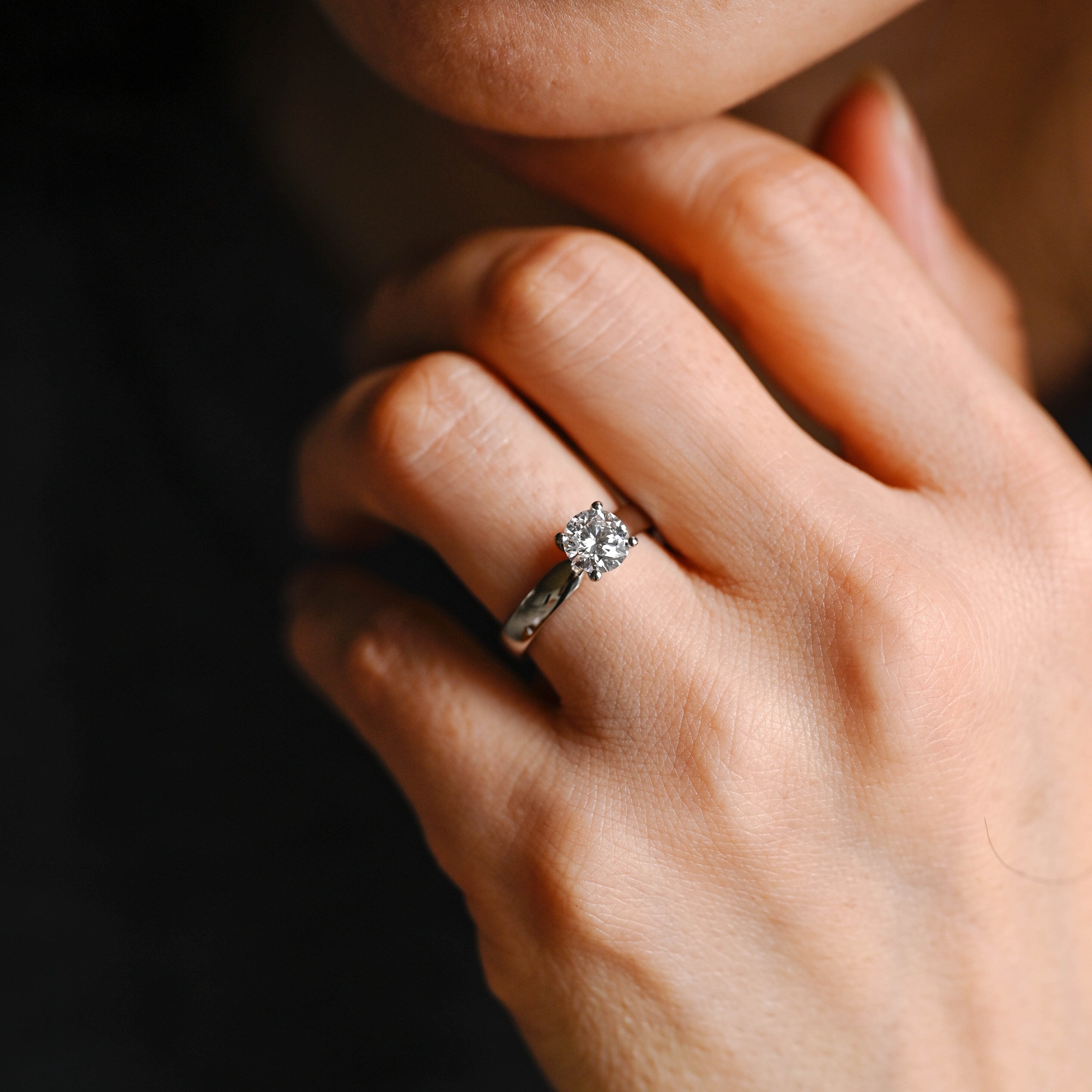2 CT Emerald Pave Moissanite Engagement Ring