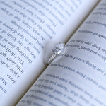 2 CT Emerald Pave Moissanite Engagement Ring