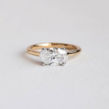 Oval Lab Grown Diamond Solitaire Engagement Ring