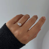 Oval Lab Grown Diamond Solitaire Engagement Ring
