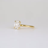 Oval Lab Grown Diamond Solitaire Engagement Ring
