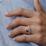 Cushion Lab Grown Diamond Solitaire Engagement Ring