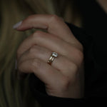 Radiant Solitaire Lab Grown Diamond Engagement Ring