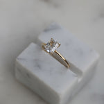 Radiant Solitaire Lab Grown Diamond Engagement Ring