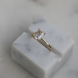 Radiant Solitaire Lab Grown Diamond Engagement Ring