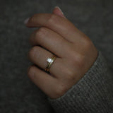 Oval Solitaire Lab Grown Diamond Engagement Ring