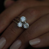 Round Solitaire Lab Grown Diamond Engagement Ring