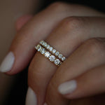 1.10 CT Round Lab Grown Diamond Wedding Band