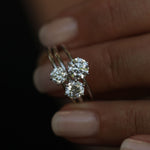 Round Solitaire Lab Grown Diamond Diamond Engagement Ring