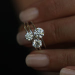 Round Solitaire Lab Grown Diamond Engagement Ring