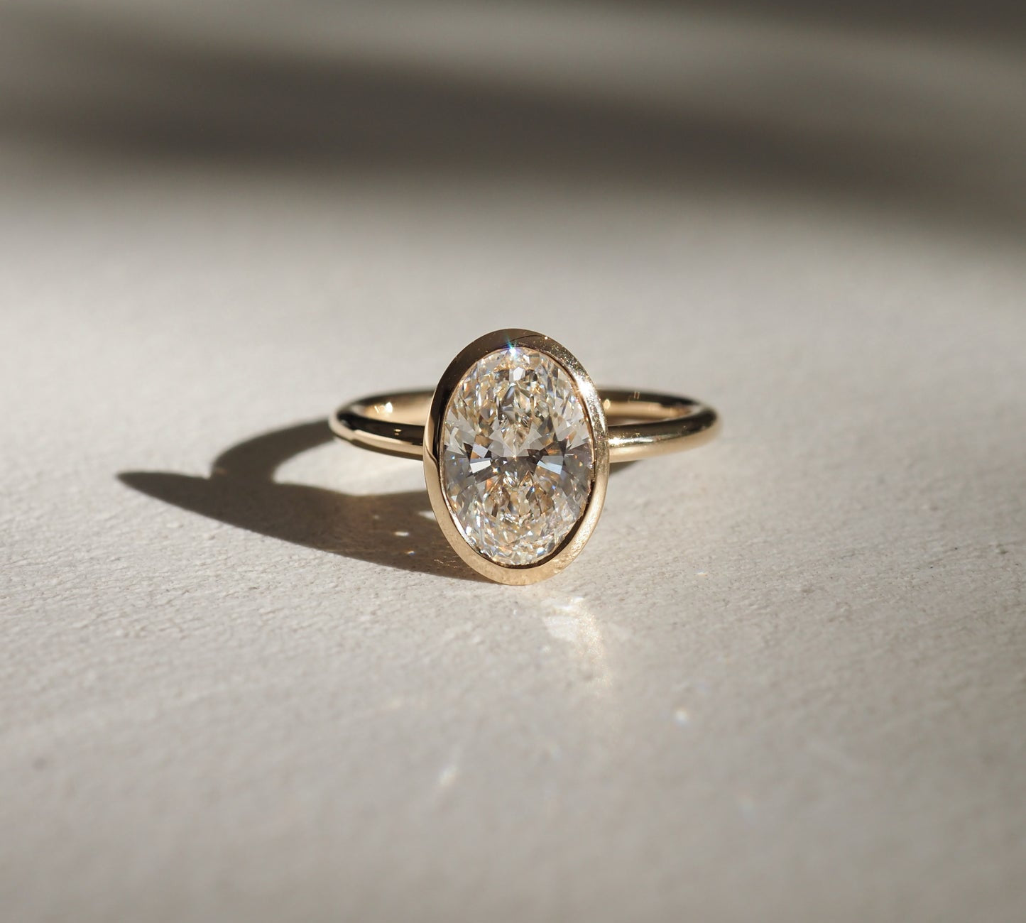 Stunning 2.0 CT Oval Moissanite Engagement Ring with Solitaire Design