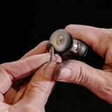 Stunning 0.5 TCW Round Moissanite Stones Half Eternity Wedding Band