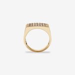 1.03 CT Round Moissanite Channel Set Men's Wedding Band in Solid Gold 1