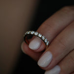 1.10 CT Round Lab Grown Diamond Wedding Band